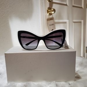 Black and clear Dolce Gabbana sunglasses